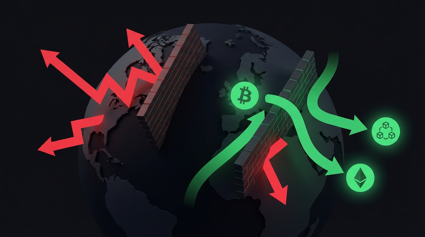 Aranceles de Trump y crypto: los flujos de capital que nadie está mapeando