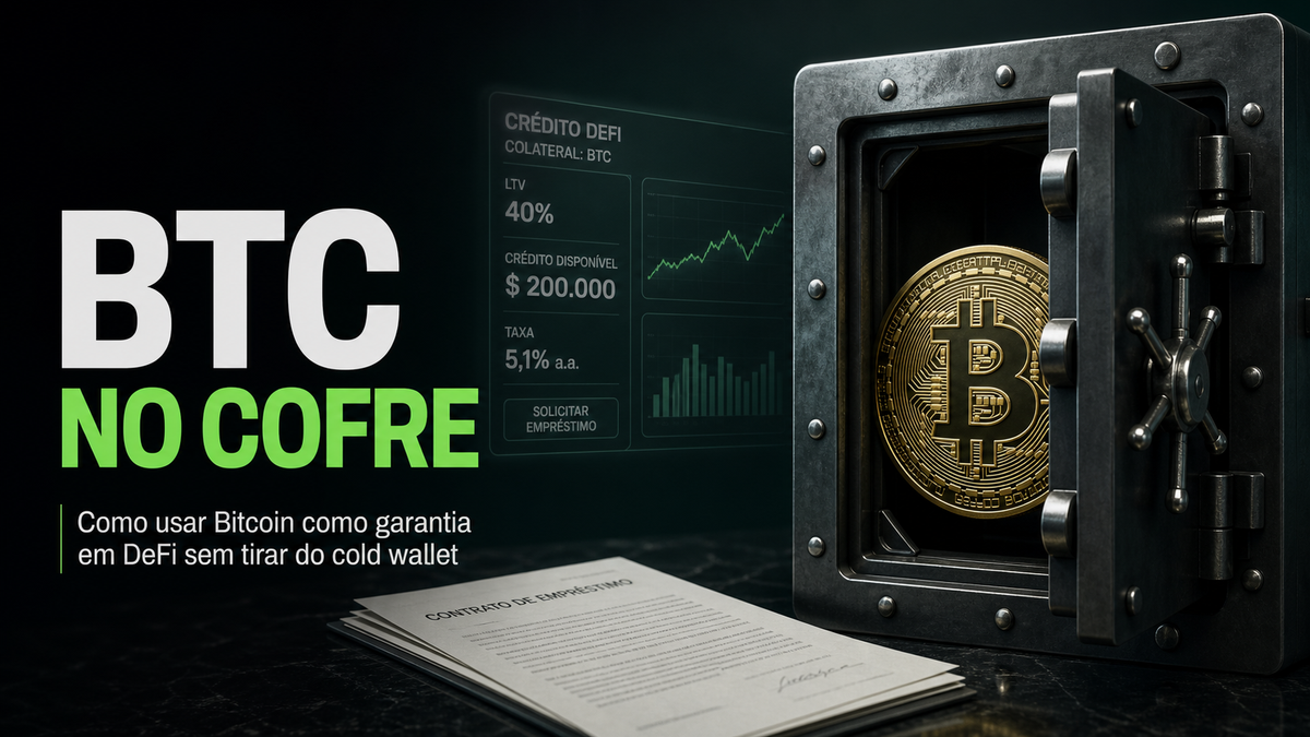 Bitcoin quiere ser colateral sin salir de la bóveda