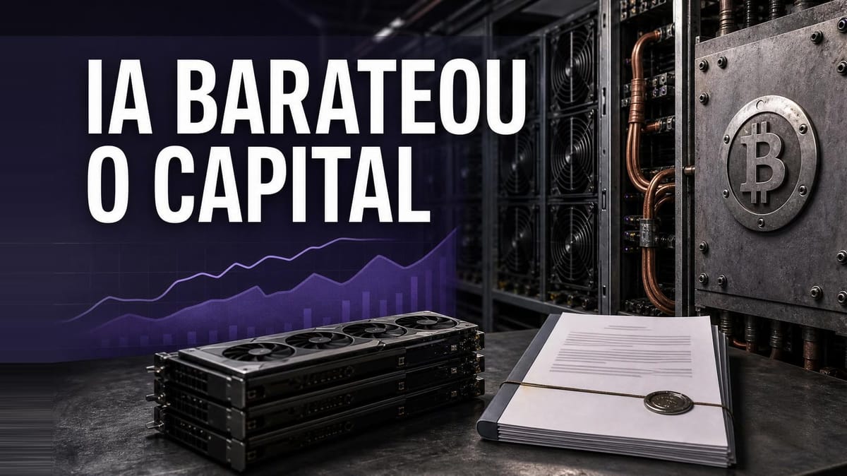 La IA acaba de abaratar el capital del minero de bitcoin
