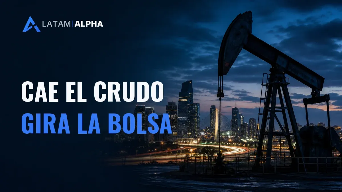 La caída del Brent abrió una rotación que el Ibovespa no muestra