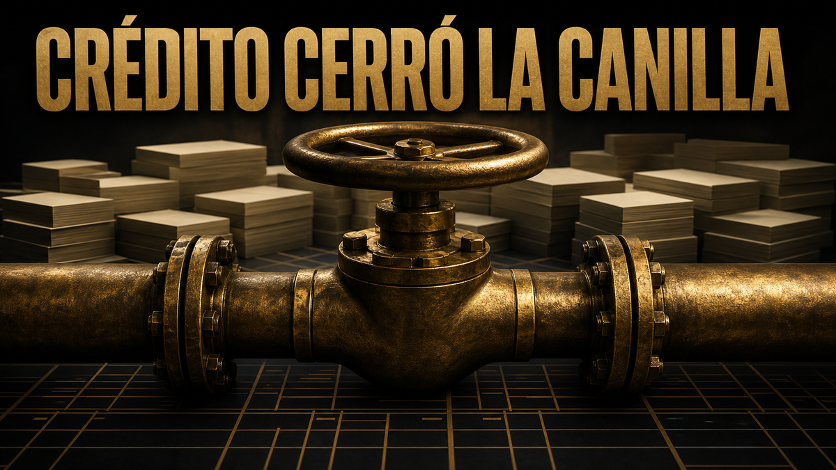 El crédito privado levantó dinero, pero cerró la canilla