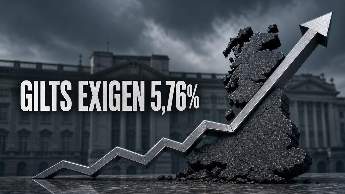 El nuevo gobierno británico llegó con gilts al 5,76%