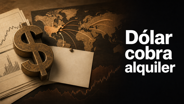 El dólar volvió a cobrar alquiler al mundo