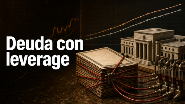 La deuda pública se convirtió en un trade apalancado