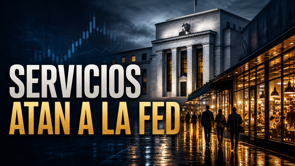 Los servicios de EEUU le complicaron la vida a la Fed