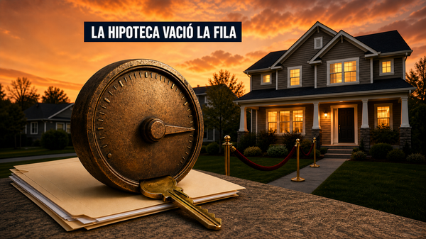 La hipoteca cara sacó al comprador de la fila