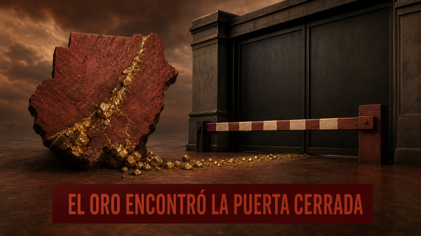 El oro que sostiene la guerra de Sudán perdió la puerta europea