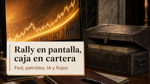 Resumen Semanal: Rally en pantalla, caja en cartera